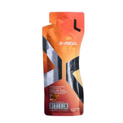 X-REAL Energy gel Plus Orange Flavored แบบซอง